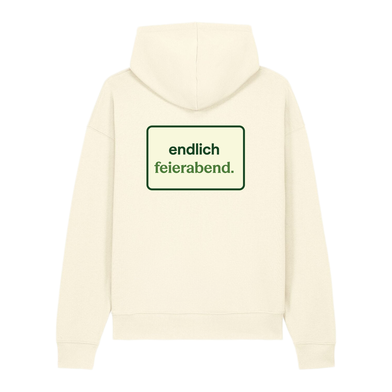 "Feierabend" Oversized Hoodie