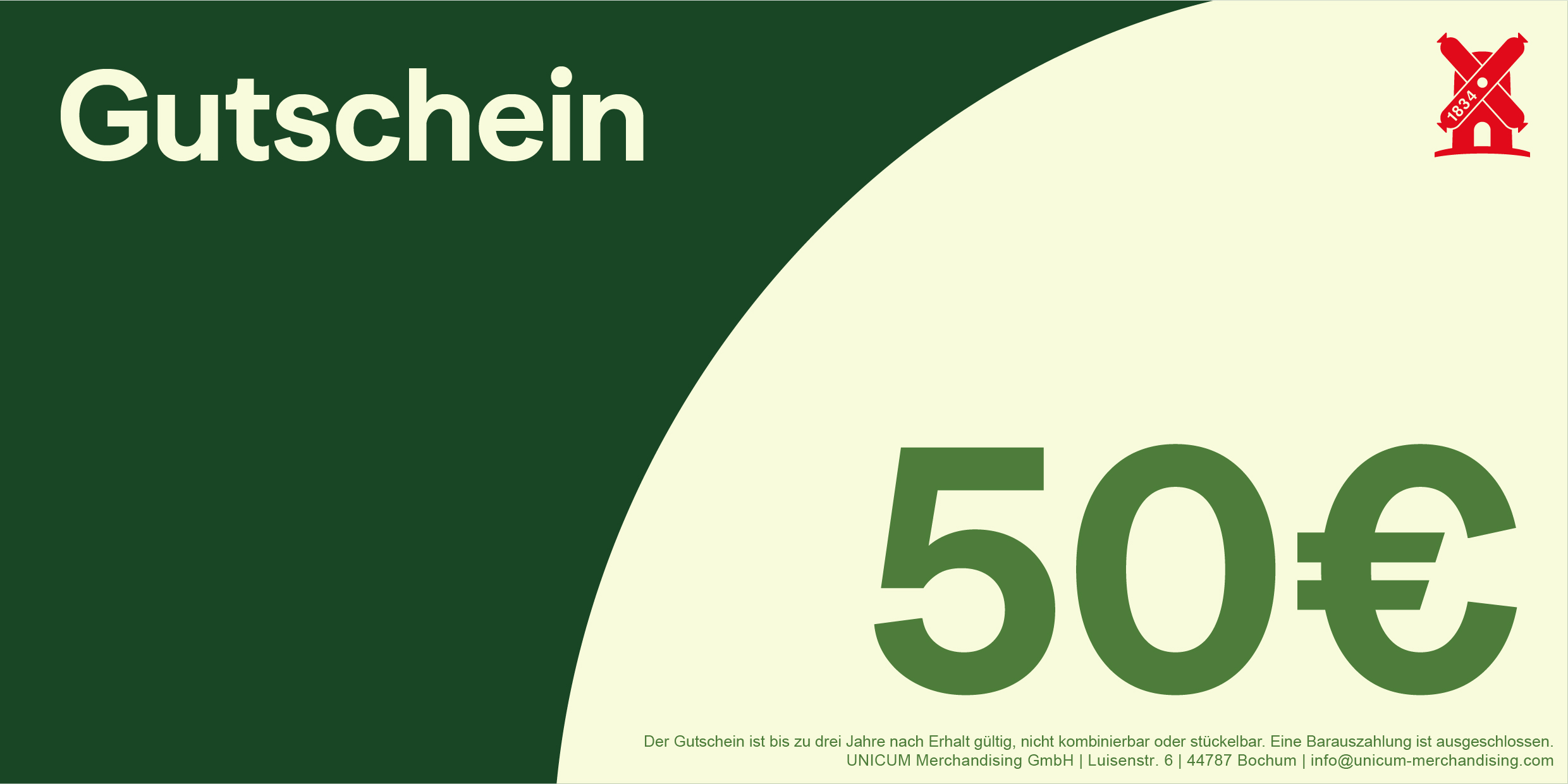 Gutschein 25€