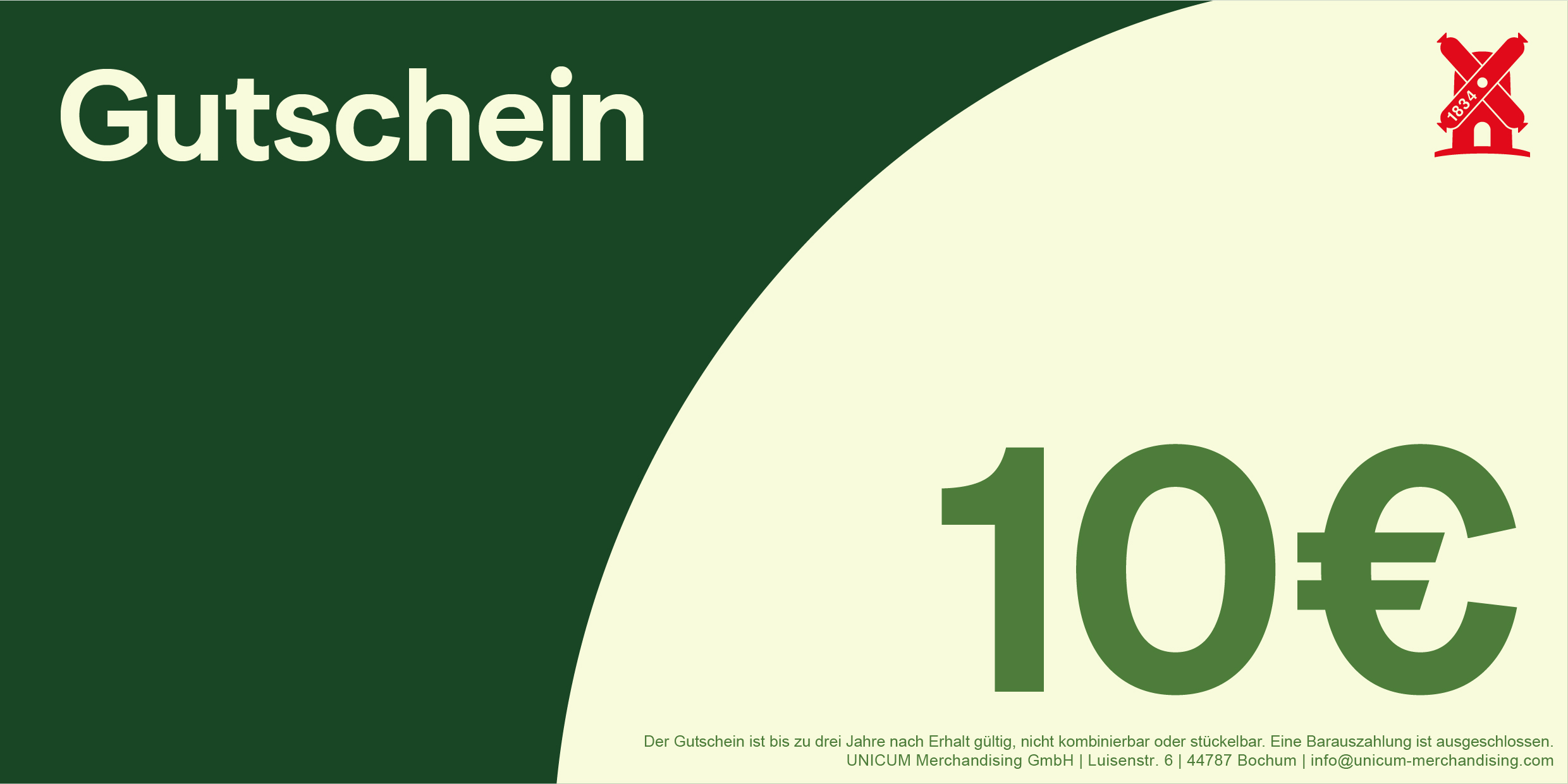 Gutschein 10€