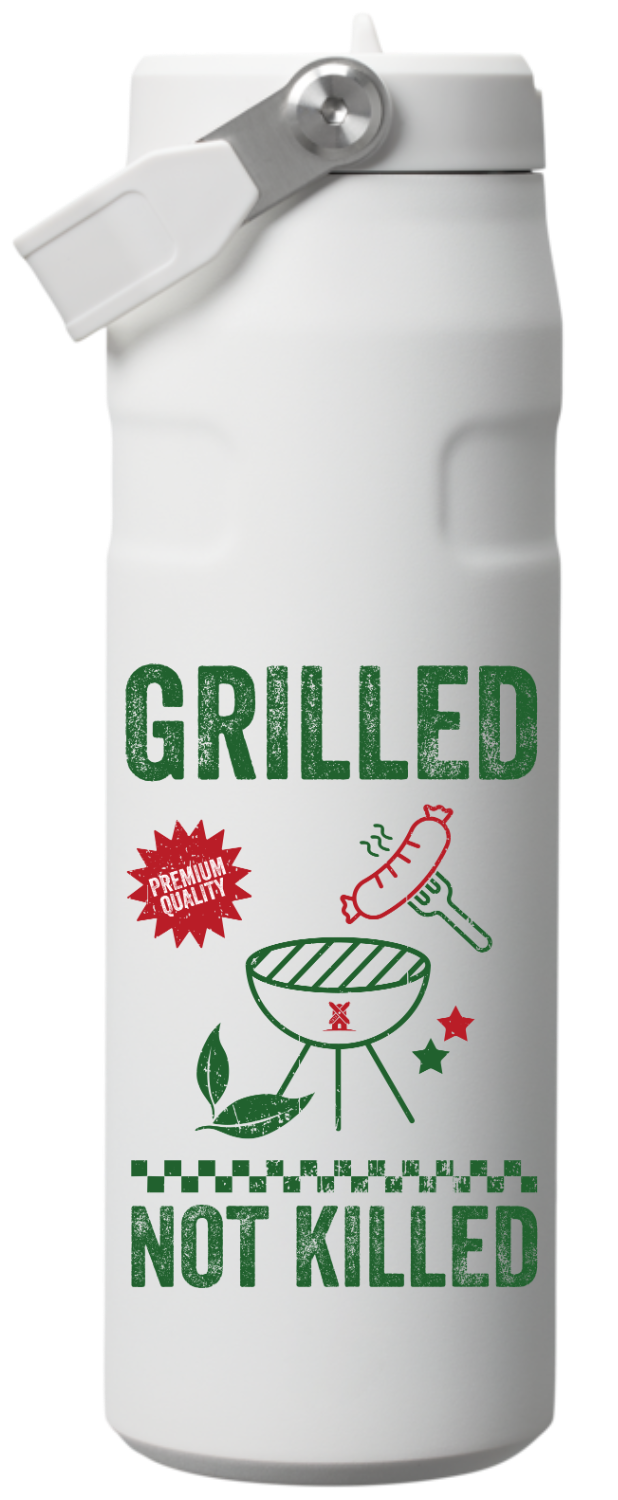 "Grilled-Not-Killed" Trinkflasche