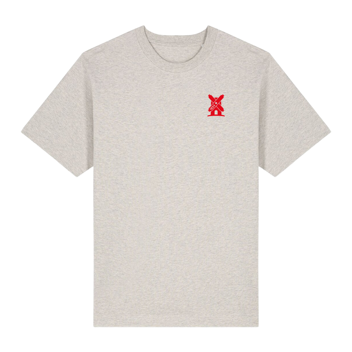 "Schmeckt" Oversized T-Shirt Grau