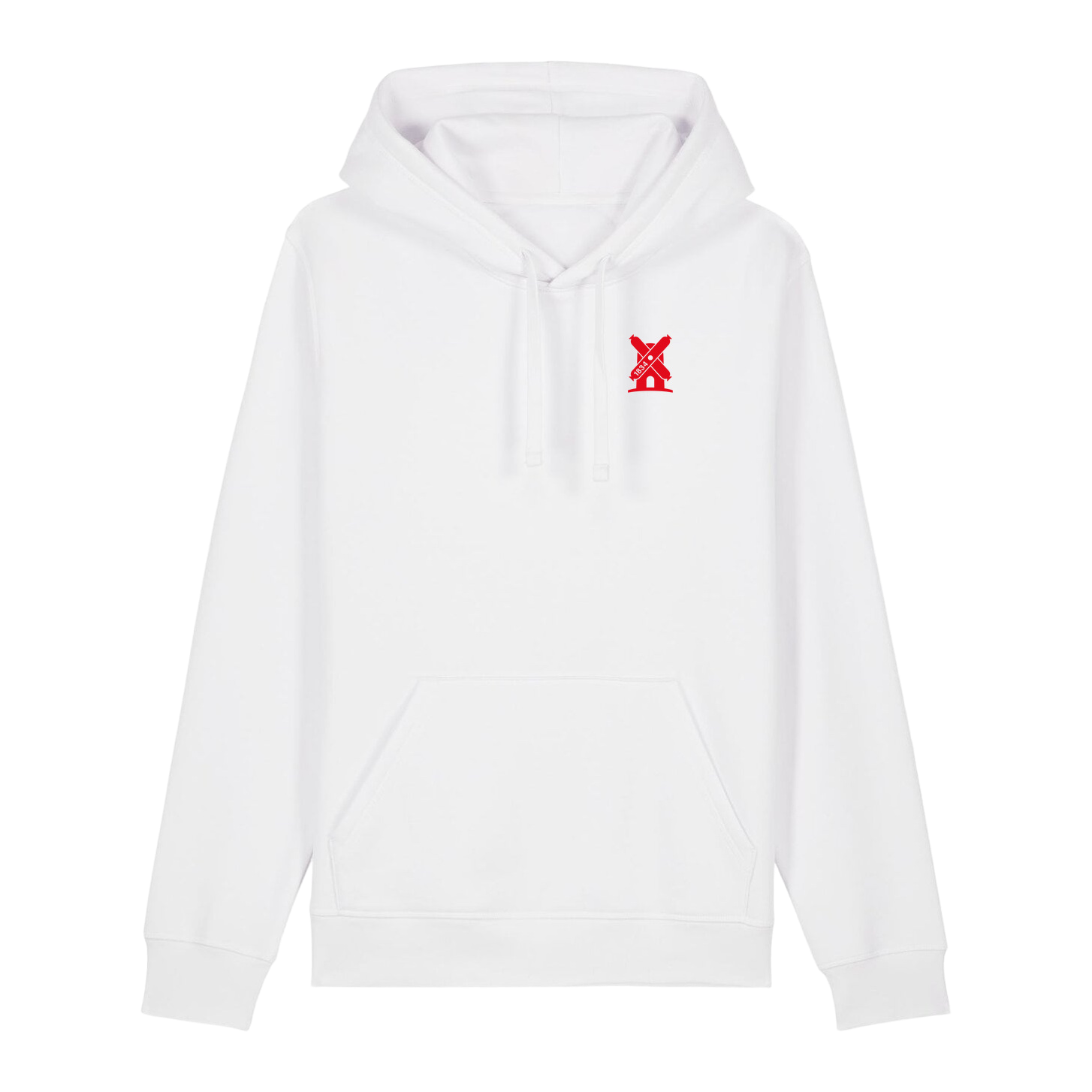 "Schmeckt" Hoodie Weiß